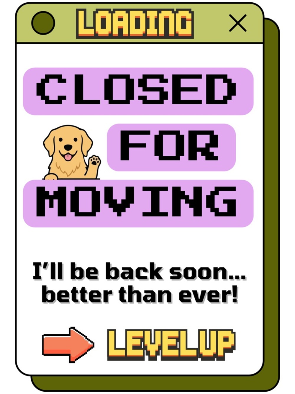 BRB -closed for moving-
